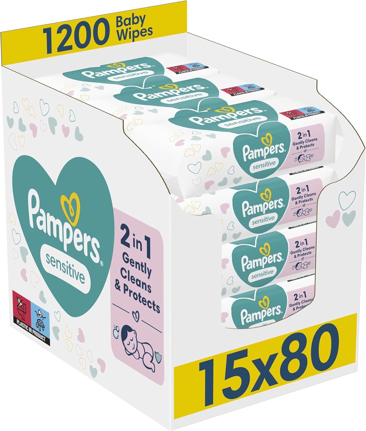Pampers Sensitive Baby Wipes
